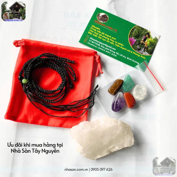 Mặt dây chuyền Phật Như Lai Đại Nhật đá thạch anh ám khói nặng 7gr, cao 3.1cm x ngang 2.1cm - MP31