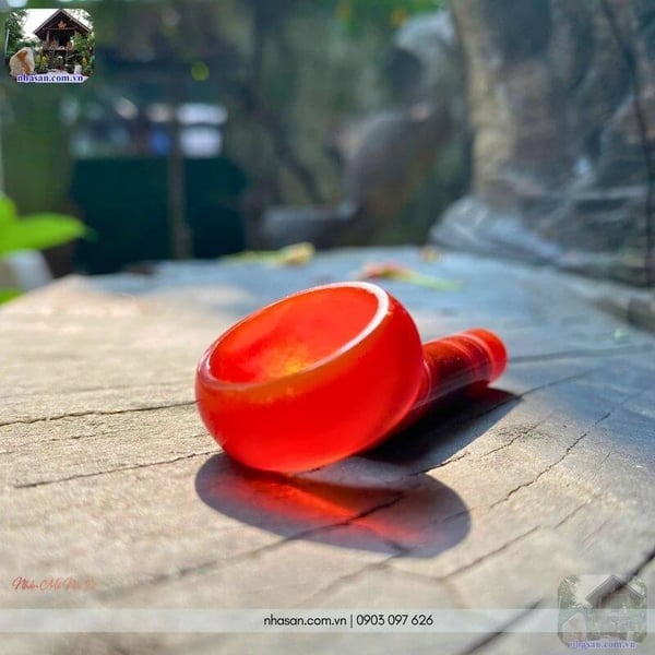 Nhẫn mã não đỏ tự nhiên – Thu Hút Tài Lộc, Vượng Khí