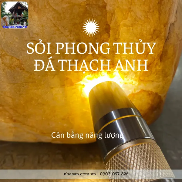 Sỏi phong thủy đá thạch anh CU03 nặng 6kg, kích thước: cao 18cm x ngang 16cm x dày 12cm