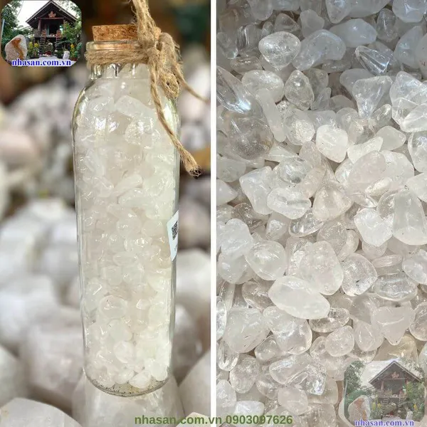 Thạch anh bảo bình thủy - Pháp khí hóa giải phương vị xấu, tẩy uế khí nhà vệ sinh