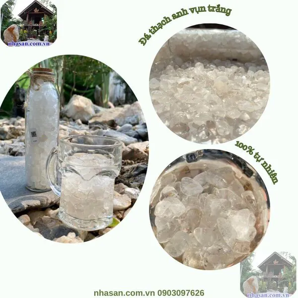 Thạch anh bảo bình thủy - Pháp khí hóa giải phương vị xấu, tẩy uế khí nhà vệ sinh