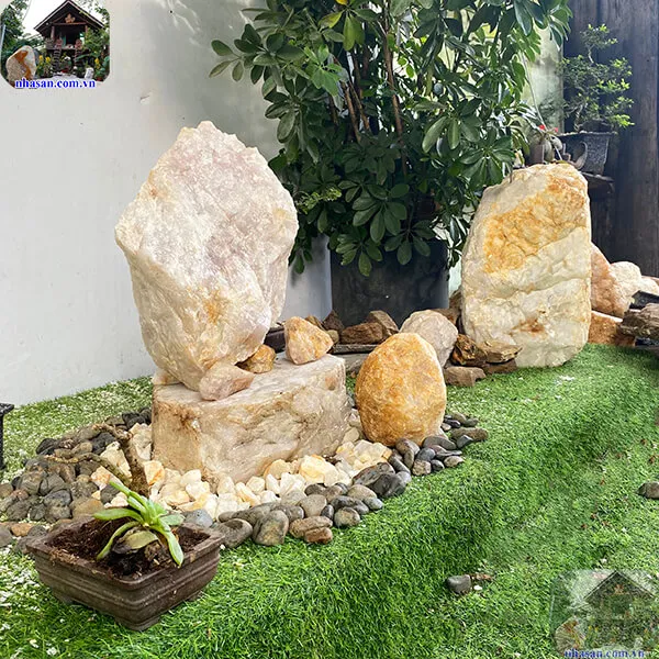 Tiểu cảnh đá phong thủy giúp sanh tài lộc tăng vận khí TC41