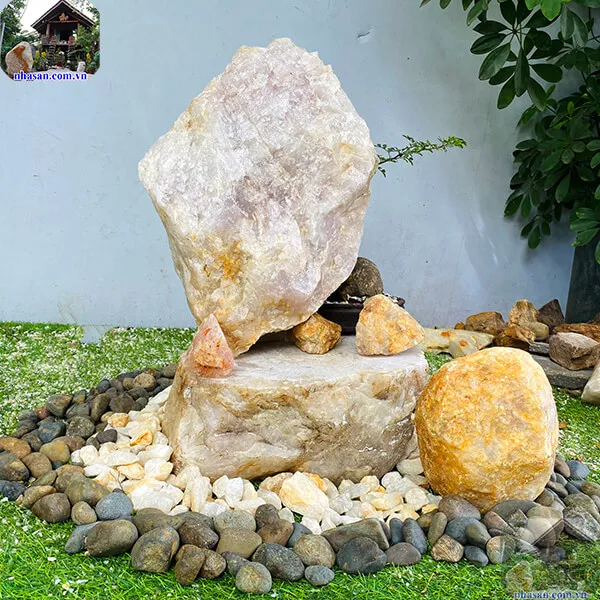 Tiểu cảnh đá phong thủy giúp sanh tài lộc tăng vận khí TC41