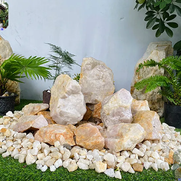 Tiểu cảnh sân vườn đá phong thủy giúp thư giãn giảm stress TC50