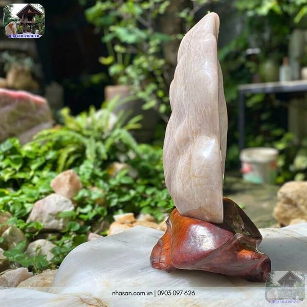 Trụ đá thạch anh hồng T29 - 18.8kg