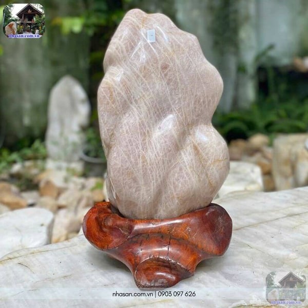 Trụ đá thạch anh hồng T29 - 18.8kg