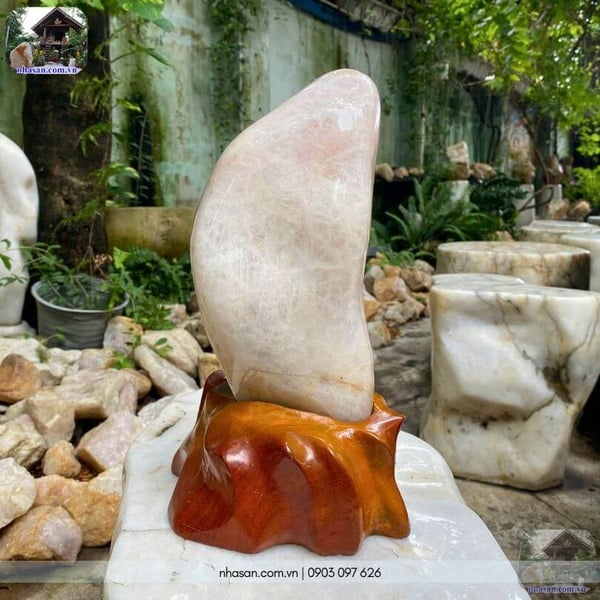 Trụ đá thạch anh hồng T45 - 9.2kg