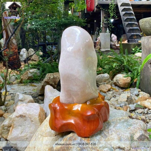 Trụ đá thạch anh hồng T45 - 9.2kg