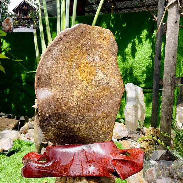 Trụ gỗ hóa thạch tự nhiên 8kg - Sản phẩm độc đáo, mang giá trị thẩm mỹ và phong thủy