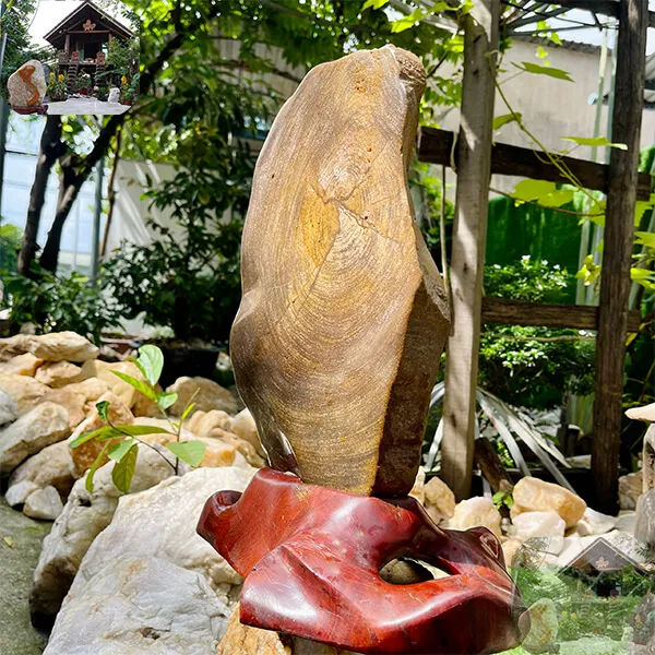 Trụ gỗ hóa thạch tự nhiên 8kg - Sản phẩm độc đáo, mang giá trị thẩm mỹ và phong thủy