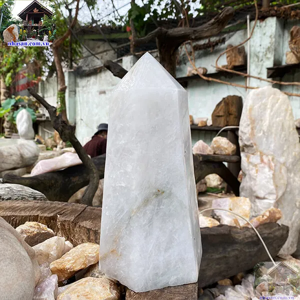 Trụ lục giác thạch anh trắng 4.26kg-T614
