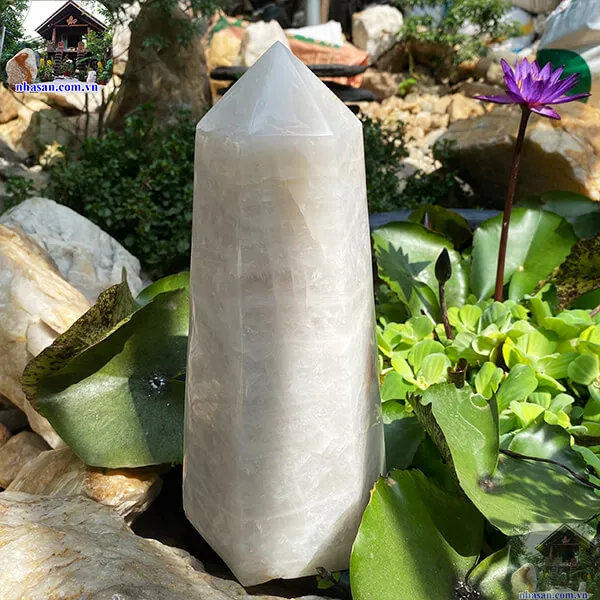 Trụ lục giác thạch anh trắng 5.2kg-T572