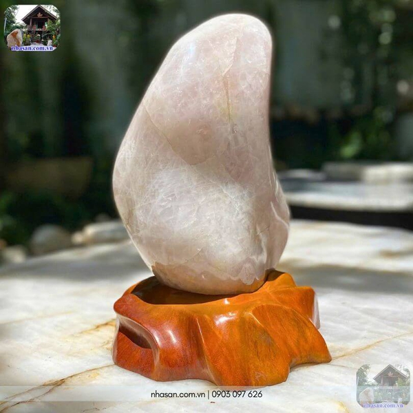 Trụ thạch anh hồng 15kg - T46