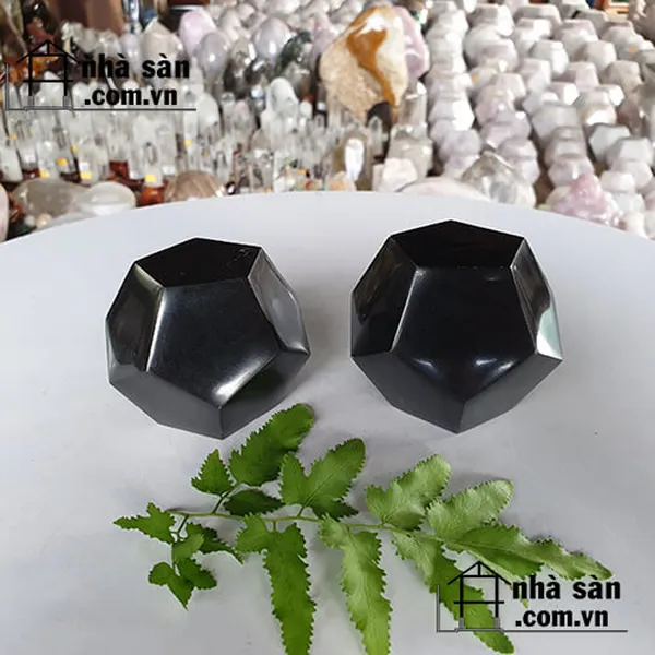 Cặp Đá Bồ Kết 12 Mặt