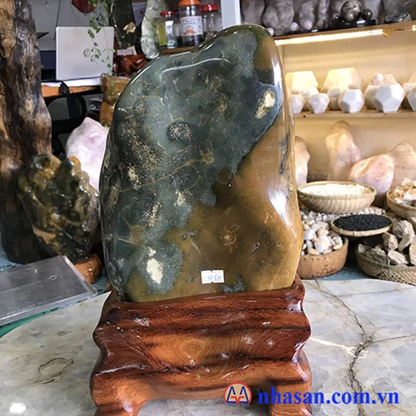 Trụ đá canxedon 9.6kg - Sức mạnh của sự bình yên