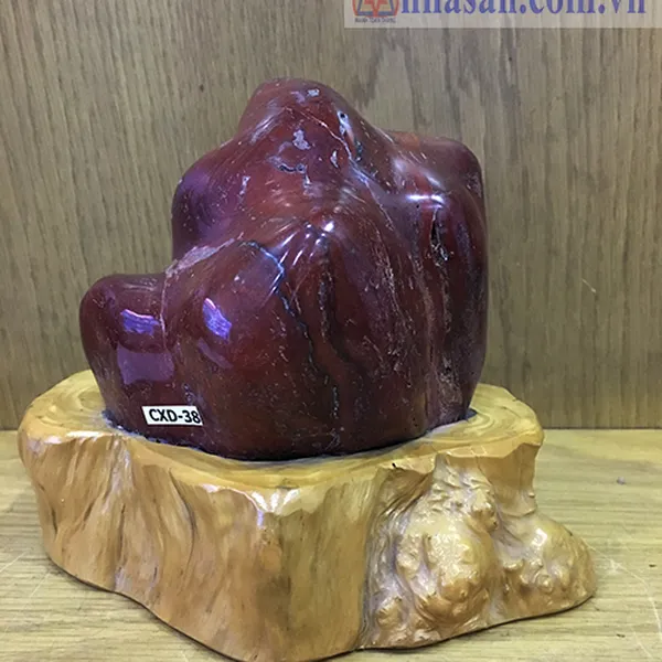 Trụ đá canxedon tự nhiên 2.5kg-CXD38