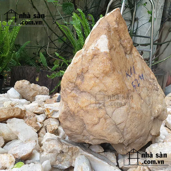 Đá Thạch Anh Trắng Nguyên Khối Phong Thuỷ K11
