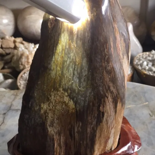 GỖ HÓA THẠCH ĐỎ GHT 26