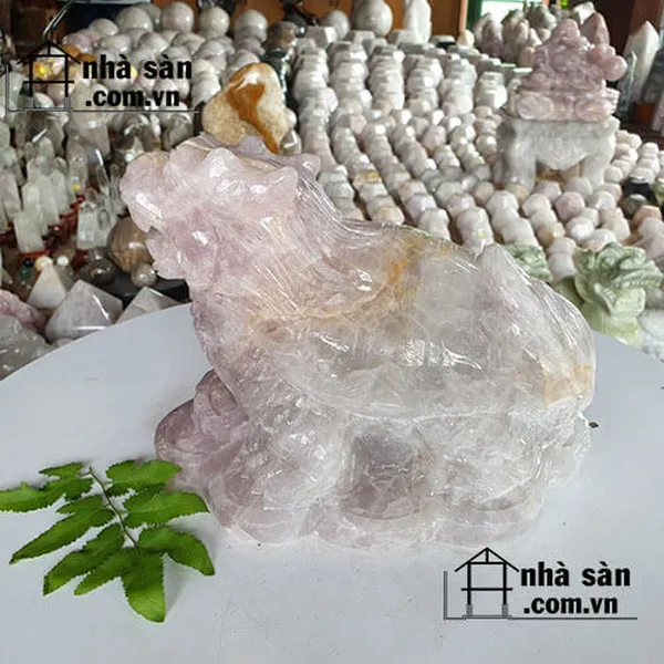 Long quy thạch anh hồng 6kg-LQ03