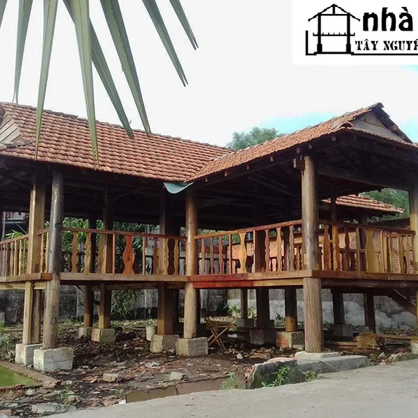 Nhà Sàn Tây Nguyên người Gia Rai-01