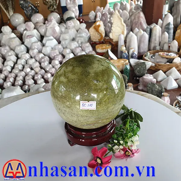 QUẢ CẦU ĐÁ CẨM THẠCH QC370