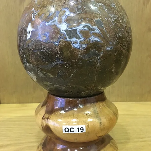 Quả cầu đá caxedon QC19 - 4.2kg - 22cm