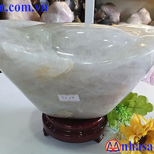 THỎI VÀNG ĐÁ THẠCH ANH PHONG THUỶ TV17