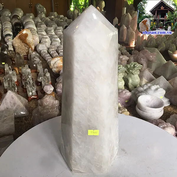 Trụ lục giác đá thạch anh 7.4kg-T500