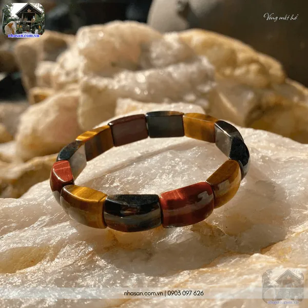 Vòng mắt hổ 11ly nhiều màu