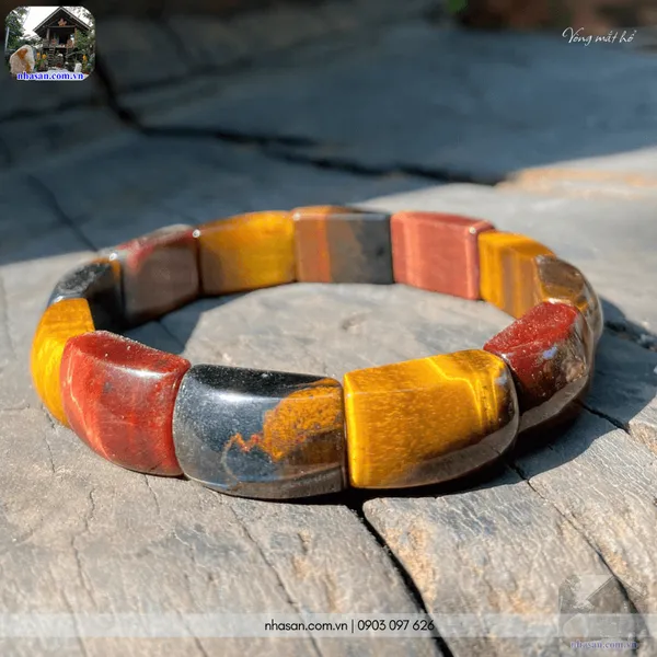 Vòng mắt hổ 11ly nhiều màu