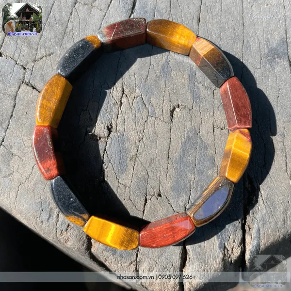 Vòng mắt hổ 11ly nhiều màu