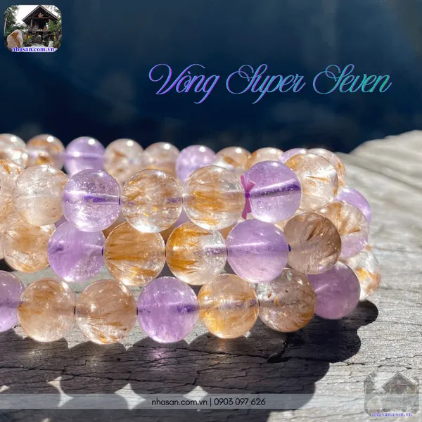 Vòng super seven 9ly - Sức mạnh 7 phép màu thu hút tài lộc, may mắn