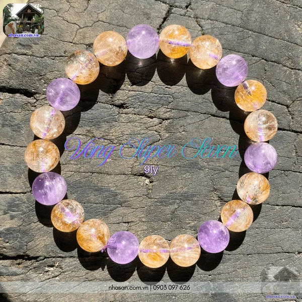 Vòng super seven 9ly - Sức mạnh 7 phép màu thu hút tài lộc, may mắn