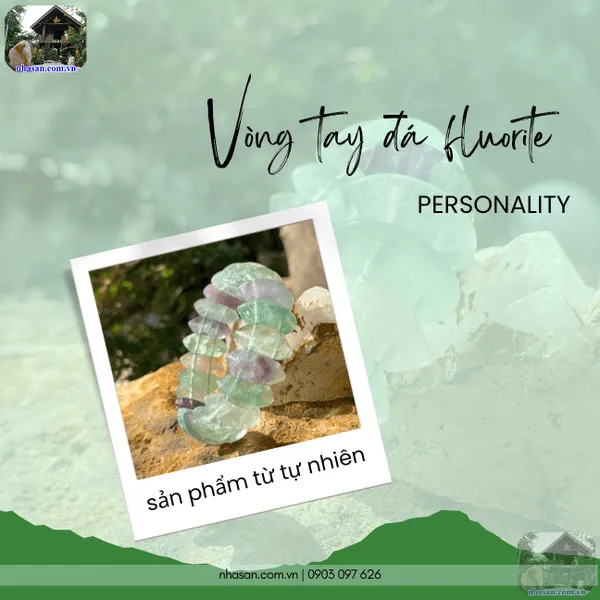 Vòng tay đá fluorite 22ly bí quyết bảo vệ năng lượng và khơi dậy trí tuệ