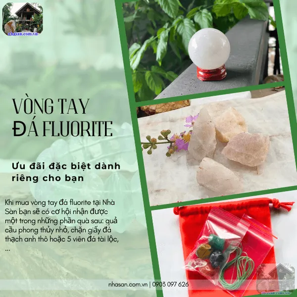 Vòng tay đá fluorite 22ly bí quyết bảo vệ năng lượng và khơi dậy trí tuệ