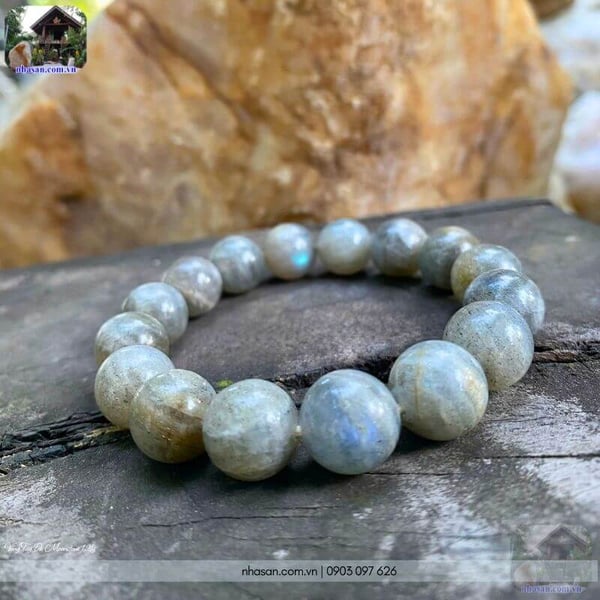 Vòng tay đá moonstone 12ly