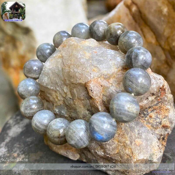 Vòng tay đá moonstone 12ly