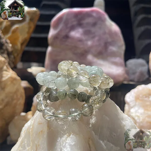 Vòng tay đá thạch anh tóc - Vẻ đẹp sang trọng, ý nghĩa phong thủy sâu sắc