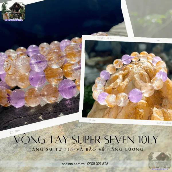 Vòng tay super seven 10ly
