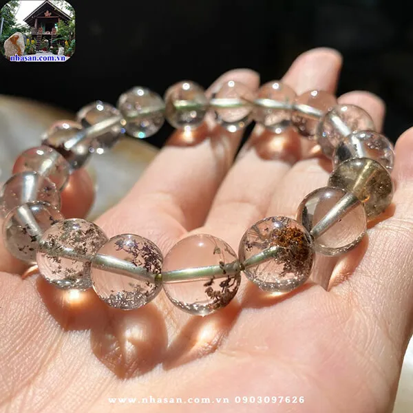 Vòng thạch anh ưu linh đa sắc thiên nhiên 7ly, 8ly, 9ly, 10ly, 11ly, 12ly, 13ly