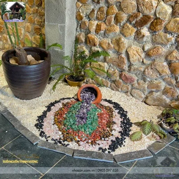 Vườn zen đá phong thủy - Suối nguồn thịnh vượng