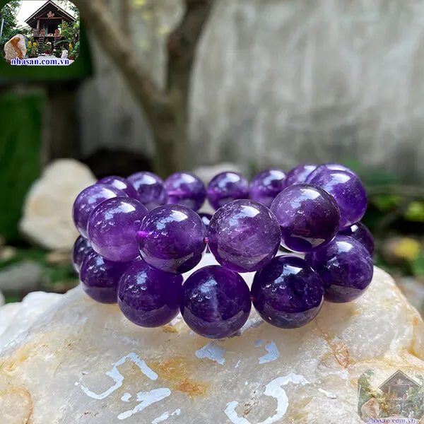 Vòng thạch anh tím 16ly