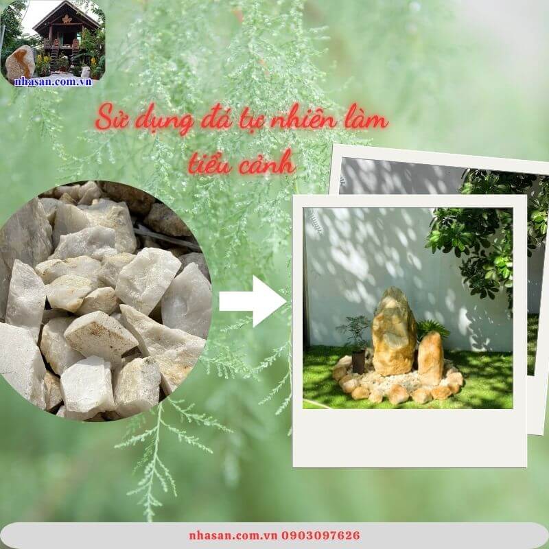 Tiểu cảnh đá phong thủy là một mô hình sân vườn thu nhỏ Tiểu cảnh đá phong thủy là một mô hình sân vườn thu nhỏ