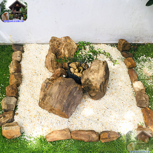 Tiểu cảnh giếng trời giúp ngôi nhà tiếp nhận được ánh sáng Tiểu cảnh giếng trời giúp ngôi nhà tiếp nhận được ánh sáng