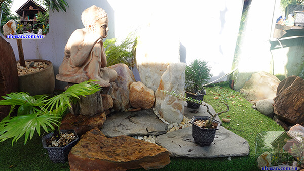 Tiểu cảnh sân vườn theo phong thủy giúp hóa giải hung sát Tiểu cảnh sân vườn theo phong thủy giúp hóa giải hung sát