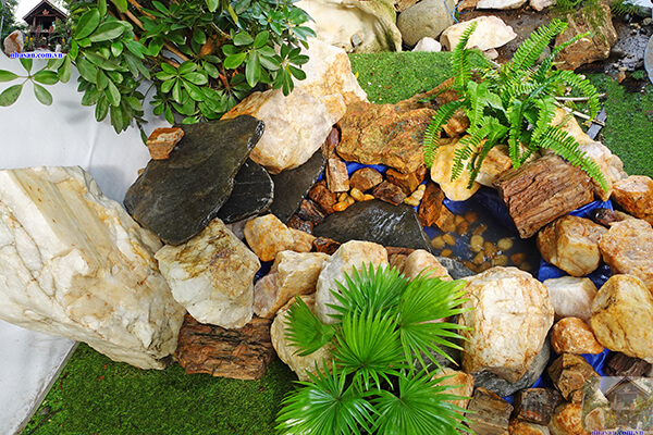 Tiểu cảnh giúp gia chủ có thêm không gian sống thư thái Tiểu cảnh giúp gia chủ có thêm không gian sống thư thái