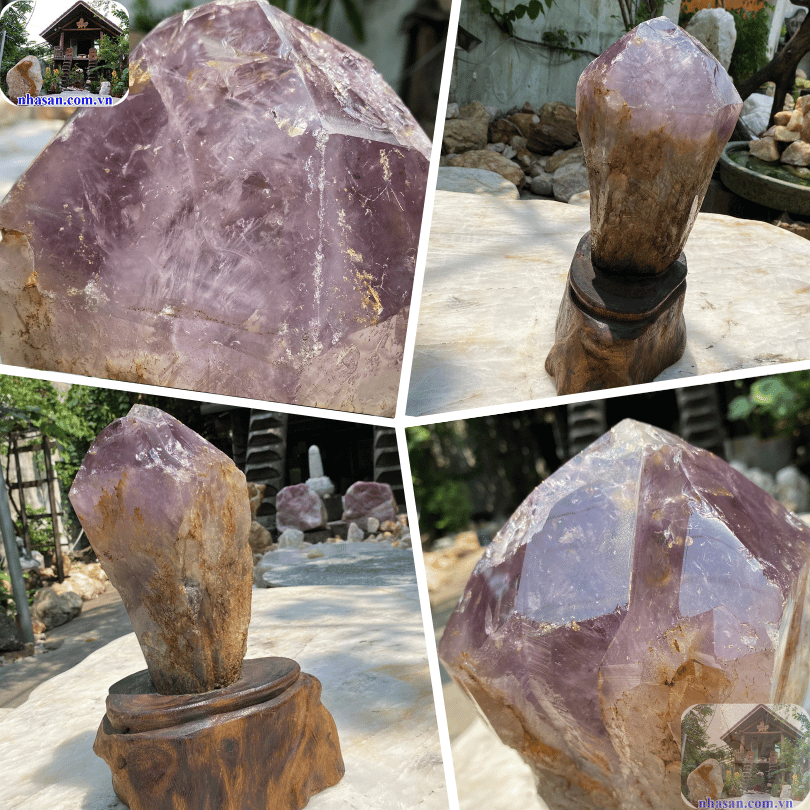 Dao động năng lượng của thạch anh tím được cho là có khả năng triệt tiêu các âm khí Dao động năng lượng của thạch anh tím được cho là có khả năng triệt tiêu các âm khí