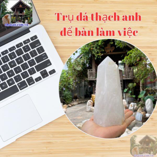 Trụ đá thạch anh có tác dụng mang lại may mắn, tài lộc, sức khỏe Trụ đá thạch anh có tác dụng mang lại may mắn, tài lộc, sức khỏe