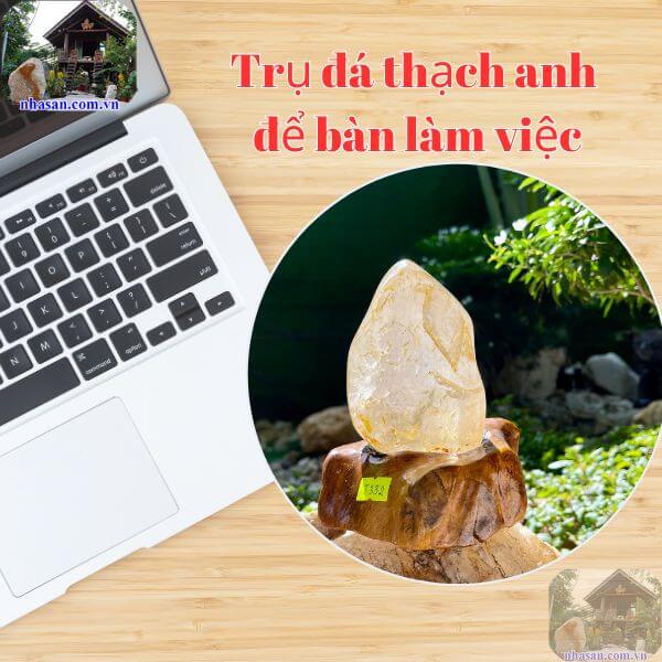 Nhà Sàn Tây Nguyên cung cấp trụ đá thạch anh để bàn làm việc Nhà Sàn Tây Nguyên cung cấp trụ đá thạch anh để bàn làm việc