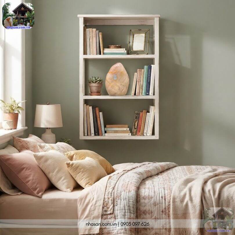 Trụ đá thạch anh hồng tự nhiên được đặt tủ sách nhỏ trong phòng ngủ Trụ đá thạch anh hồng tự nhiên được đặt tủ sách nhỏ trong phòng ngủ